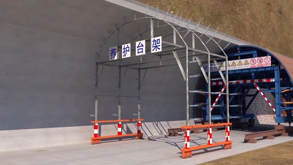 全南县隧道施工动画制作公司 - 隧道施工工艺和施工方法 - 隧道施工汇报动画视频 - bim 工程施工动画